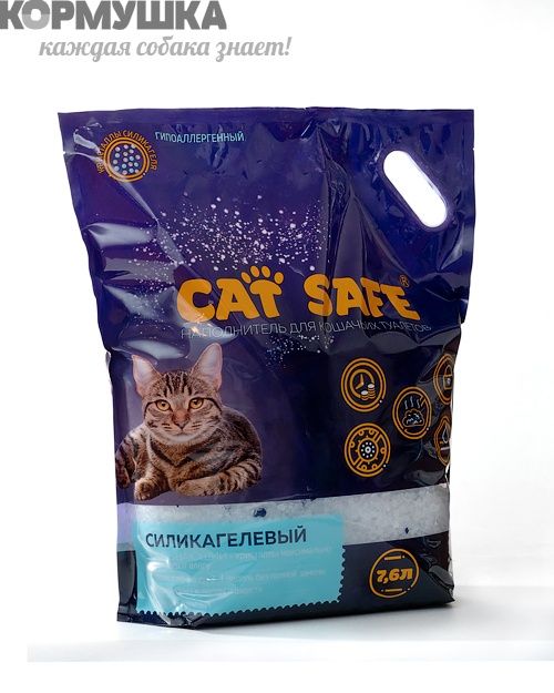 Cat Safe силикагель 11 л