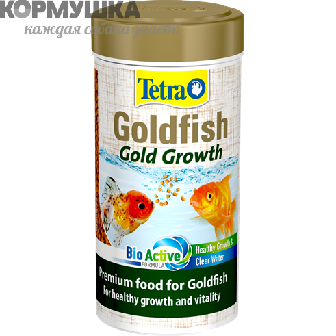 Tetra Goldfish Gold Growth премиум корм для золотых рыб, 250 мл