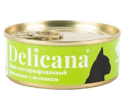 Delicana ягненок для взр.кошек 100 г